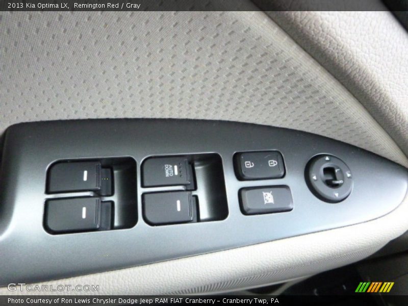 Remington Red / Gray 2013 Kia Optima LX