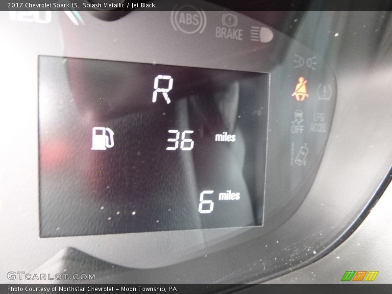 Splash Metallic / Jet Black 2017 Chevrolet Spark LS