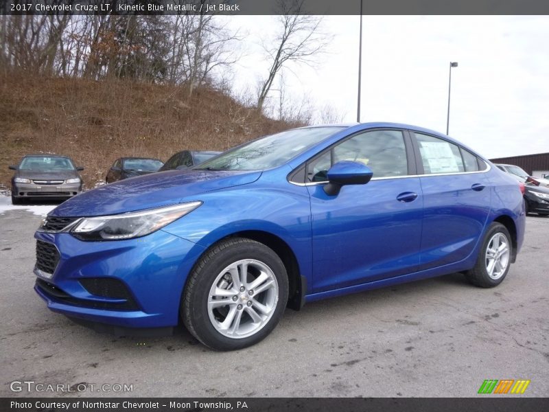 Kinetic Blue Metallic / Jet Black 2017 Chevrolet Cruze LT