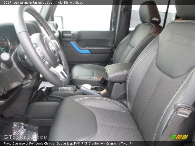 Rhino / Black 2017 Jeep Wrangler Unlimited Sport 4x4