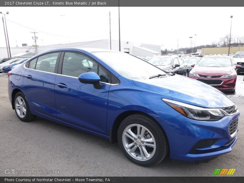 Kinetic Blue Metallic / Jet Black 2017 Chevrolet Cruze LT