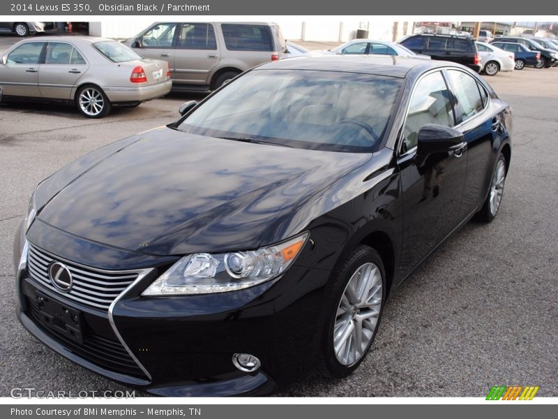 Obsidian Black / Parchment 2014 Lexus ES 350