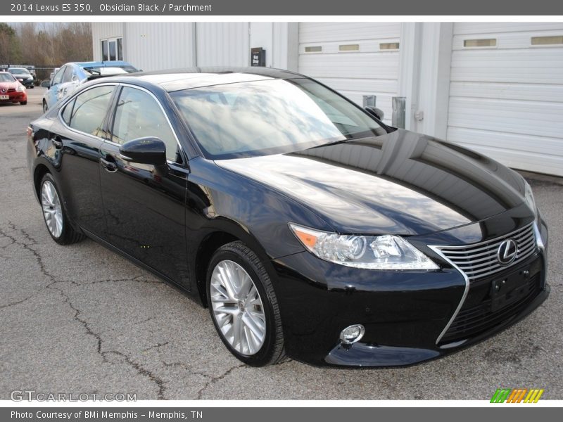 Obsidian Black / Parchment 2014 Lexus ES 350