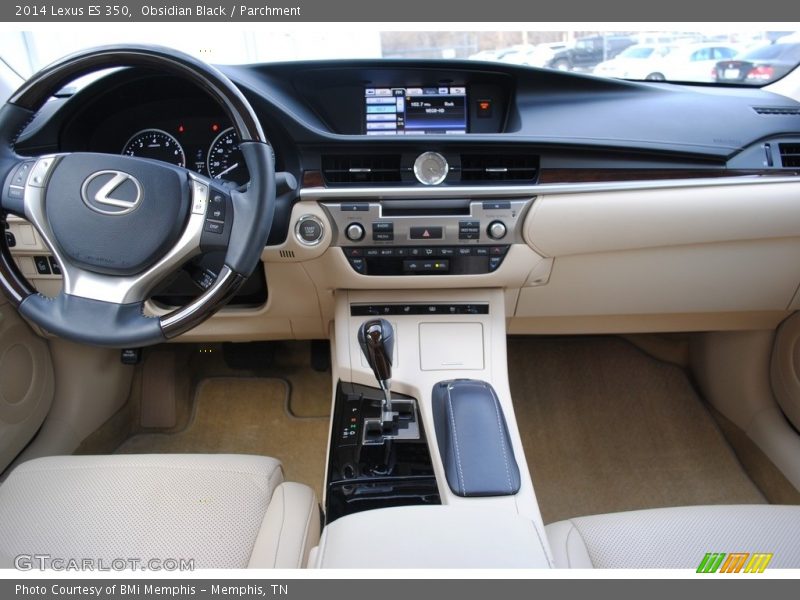 Obsidian Black / Parchment 2014 Lexus ES 350