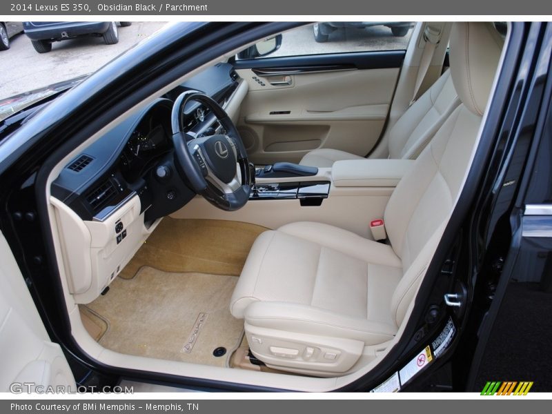 Obsidian Black / Parchment 2014 Lexus ES 350