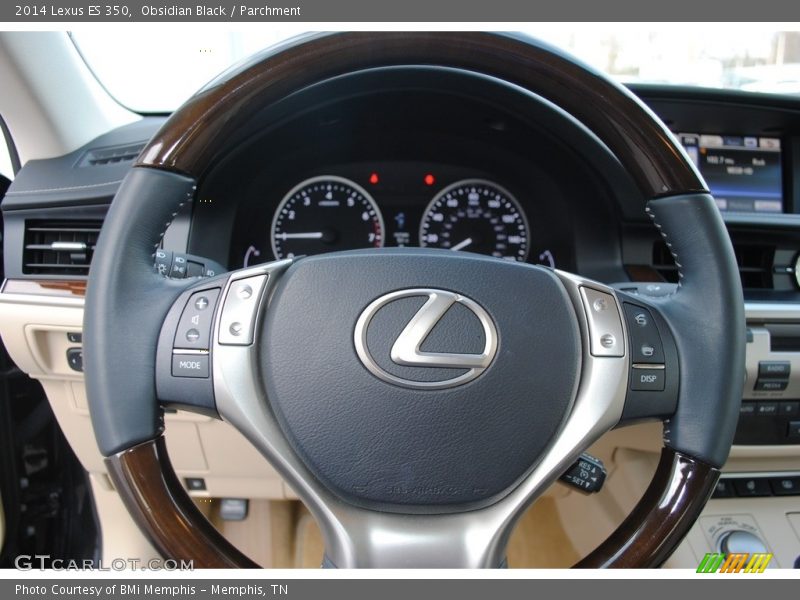 Obsidian Black / Parchment 2014 Lexus ES 350