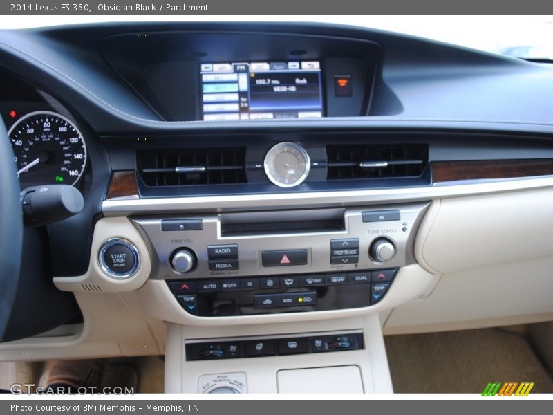 Obsidian Black / Parchment 2014 Lexus ES 350