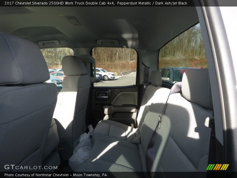 Pepperdust Metallic / Dark Ash/Jet Black 2017 Chevrolet Silverado 2500HD Work Truck Double Cab 4x4