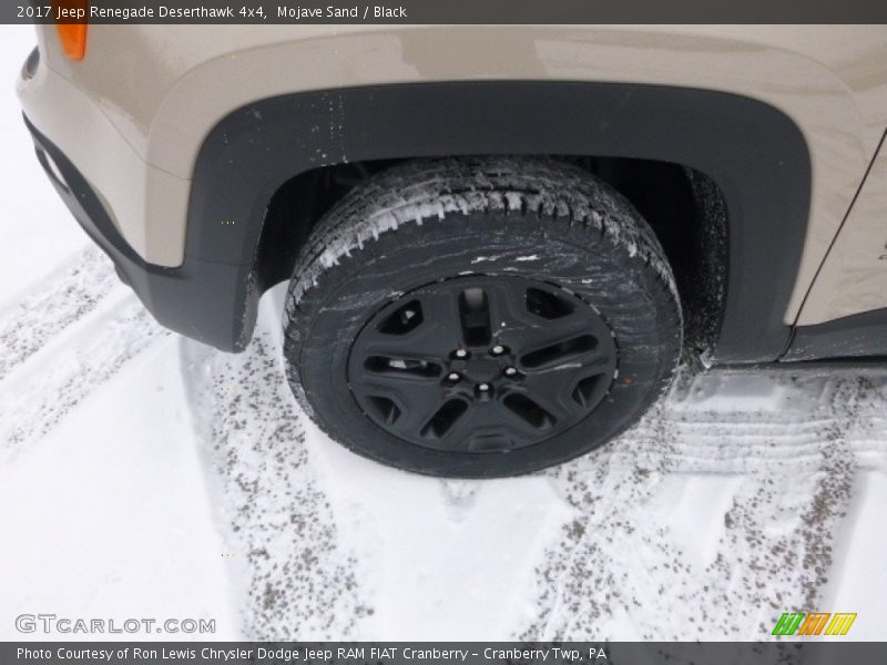 Mojave Sand / Black 2017 Jeep Renegade Deserthawk 4x4