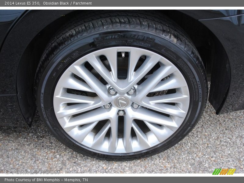 Obsidian Black / Parchment 2014 Lexus ES 350