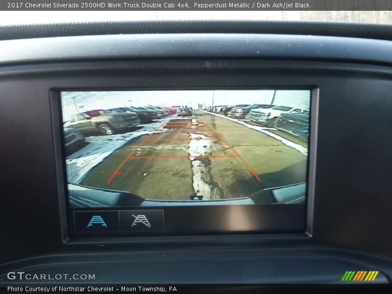Pepperdust Metallic / Dark Ash/Jet Black 2017 Chevrolet Silverado 2500HD Work Truck Double Cab 4x4