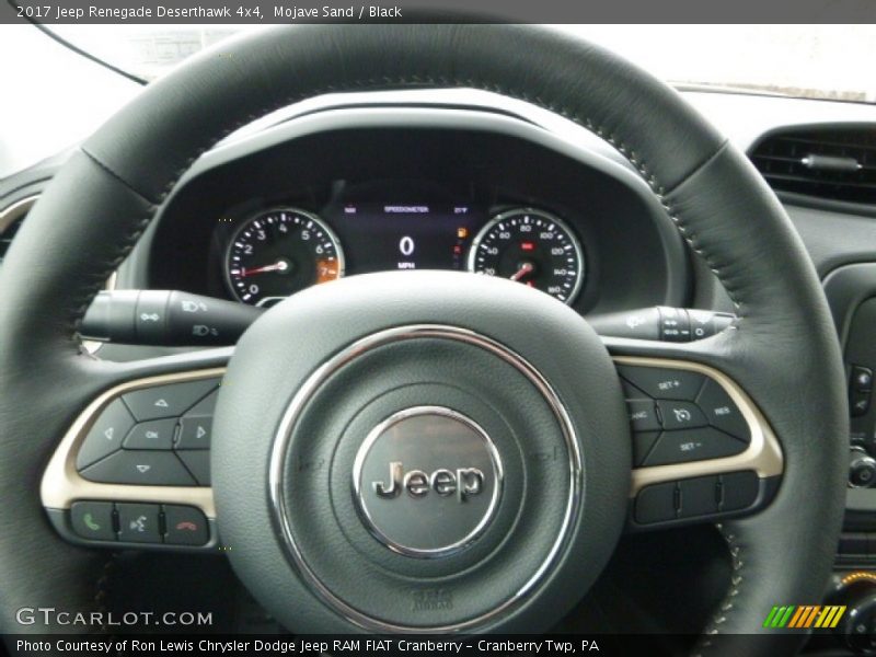 Mojave Sand / Black 2017 Jeep Renegade Deserthawk 4x4