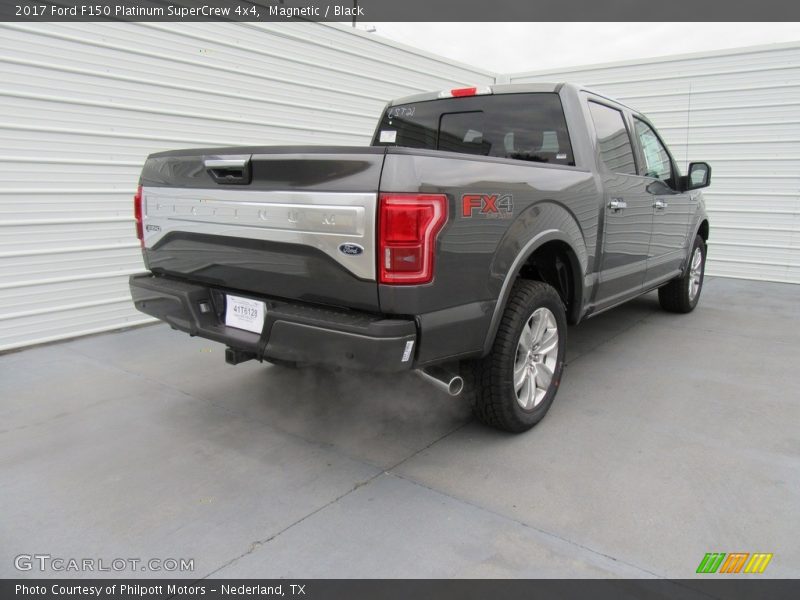 Magnetic / Black 2017 Ford F150 Platinum SuperCrew 4x4
