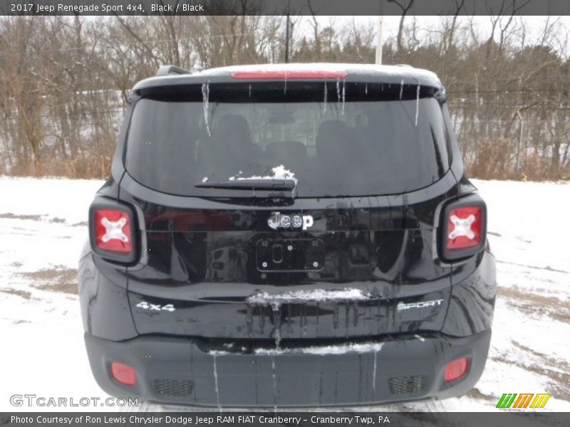 Black / Black 2017 Jeep Renegade Sport 4x4