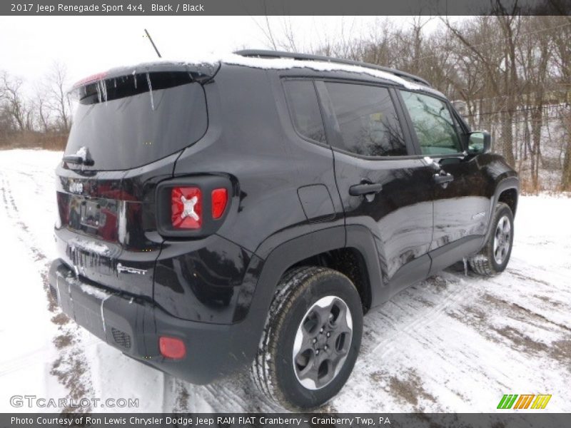 Black / Black 2017 Jeep Renegade Sport 4x4