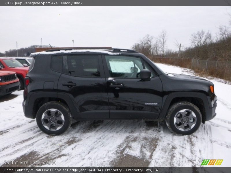 Black / Black 2017 Jeep Renegade Sport 4x4
