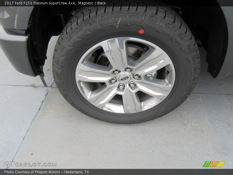 Magnetic / Black 2017 Ford F150 Platinum SuperCrew 4x4