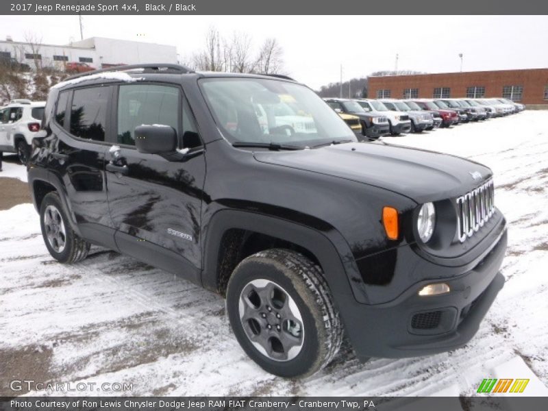 Black / Black 2017 Jeep Renegade Sport 4x4