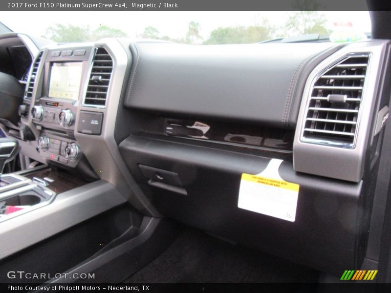 Magnetic / Black 2017 Ford F150 Platinum SuperCrew 4x4