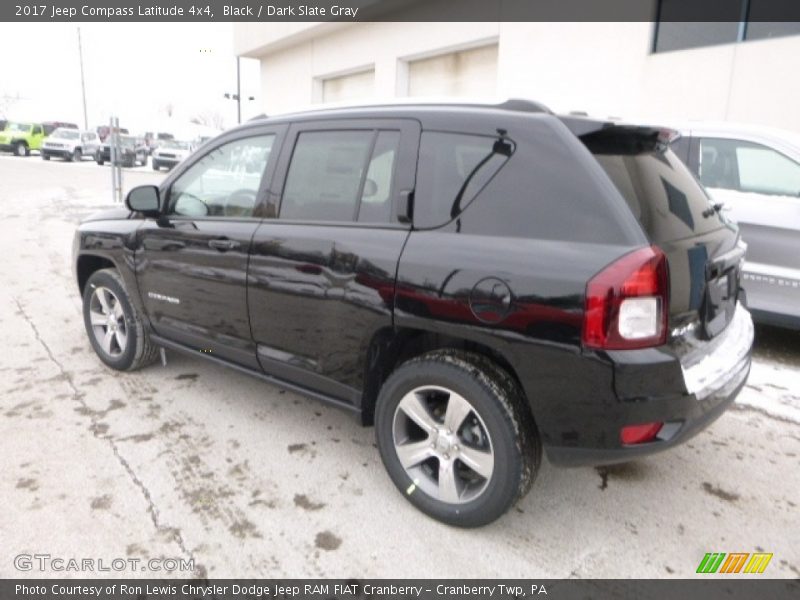 Black / Dark Slate Gray 2017 Jeep Compass Latitude 4x4