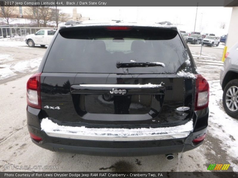 Black / Dark Slate Gray 2017 Jeep Compass Latitude 4x4