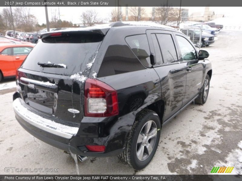 Black / Dark Slate Gray 2017 Jeep Compass Latitude 4x4