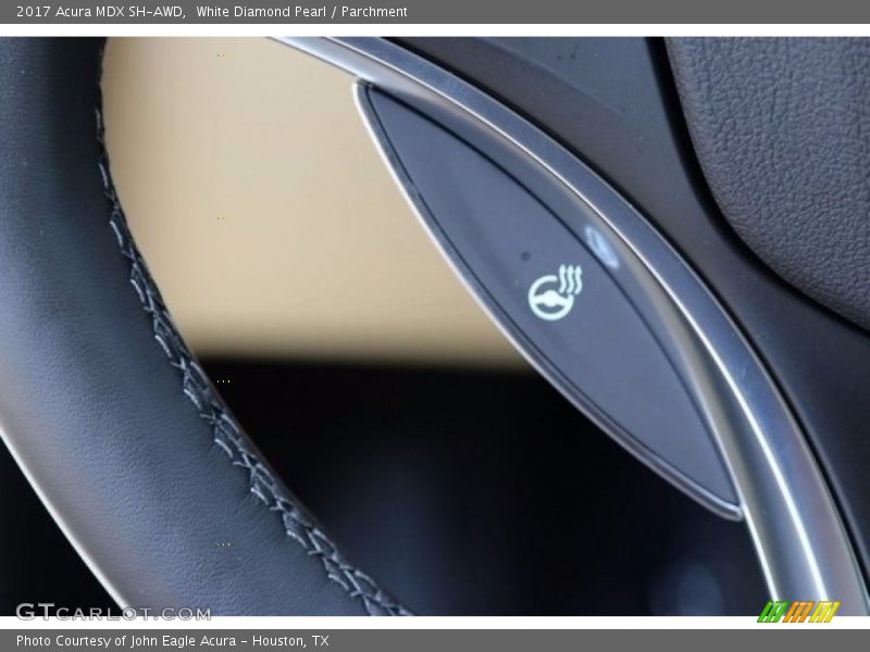 White Diamond Pearl / Parchment 2017 Acura MDX SH-AWD