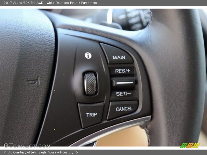 White Diamond Pearl / Parchment 2017 Acura MDX SH-AWD