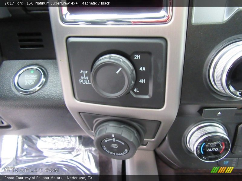 Controls of 2017 F150 Platinum SuperCrew 4x4