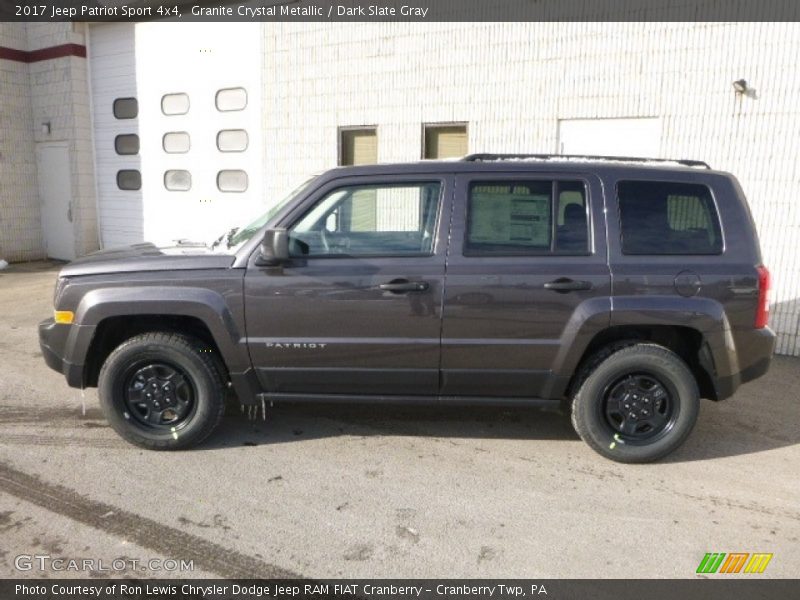 Granite Crystal Metallic / Dark Slate Gray 2017 Jeep Patriot Sport 4x4
