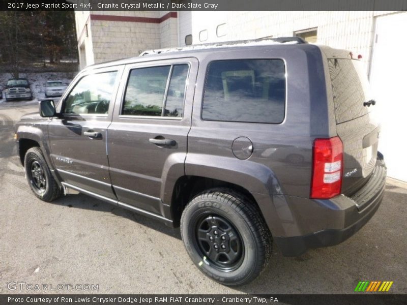 Granite Crystal Metallic / Dark Slate Gray 2017 Jeep Patriot Sport 4x4