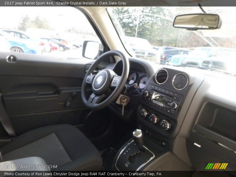 Granite Crystal Metallic / Dark Slate Gray 2017 Jeep Patriot Sport 4x4