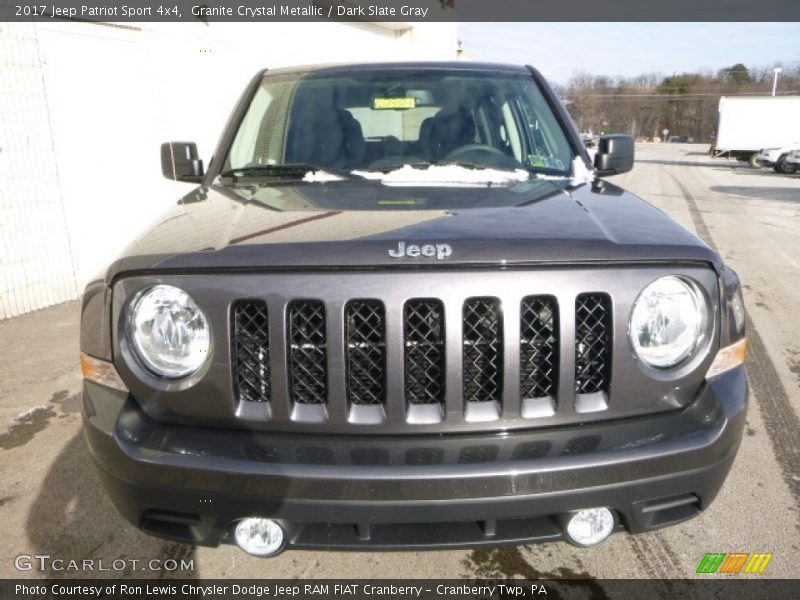 Granite Crystal Metallic / Dark Slate Gray 2017 Jeep Patriot Sport 4x4