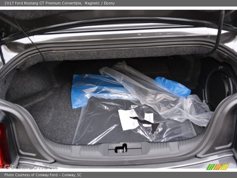  2017 Mustang GT Premium Convertible Trunk