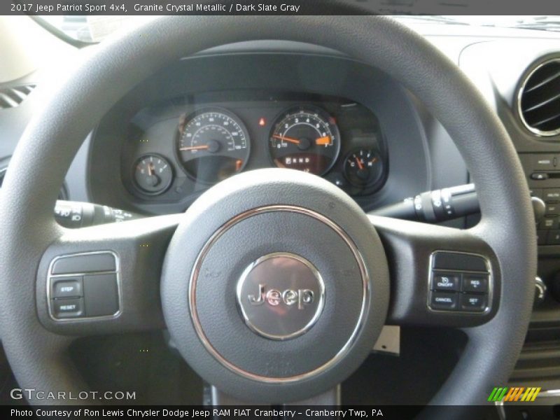 Granite Crystal Metallic / Dark Slate Gray 2017 Jeep Patriot Sport 4x4