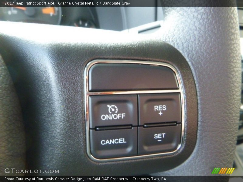 Granite Crystal Metallic / Dark Slate Gray 2017 Jeep Patriot Sport 4x4
