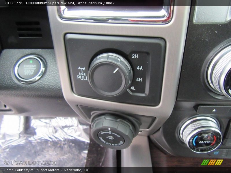 Controls of 2017 F150 Platinum SuperCrew 4x4