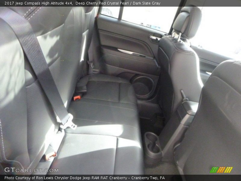 Deep Cherry Red Crystal Pearl / Dark Slate Gray 2017 Jeep Compass High Altitude 4x4