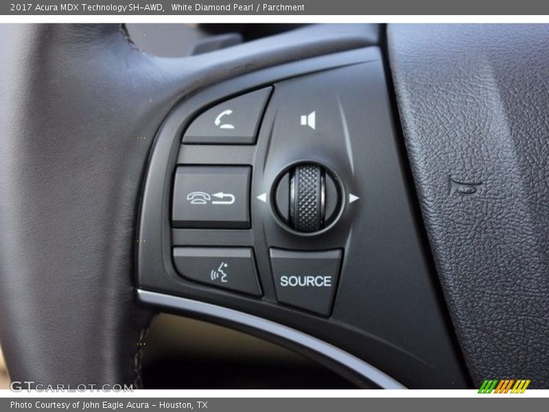 White Diamond Pearl / Parchment 2017 Acura MDX Technology SH-AWD