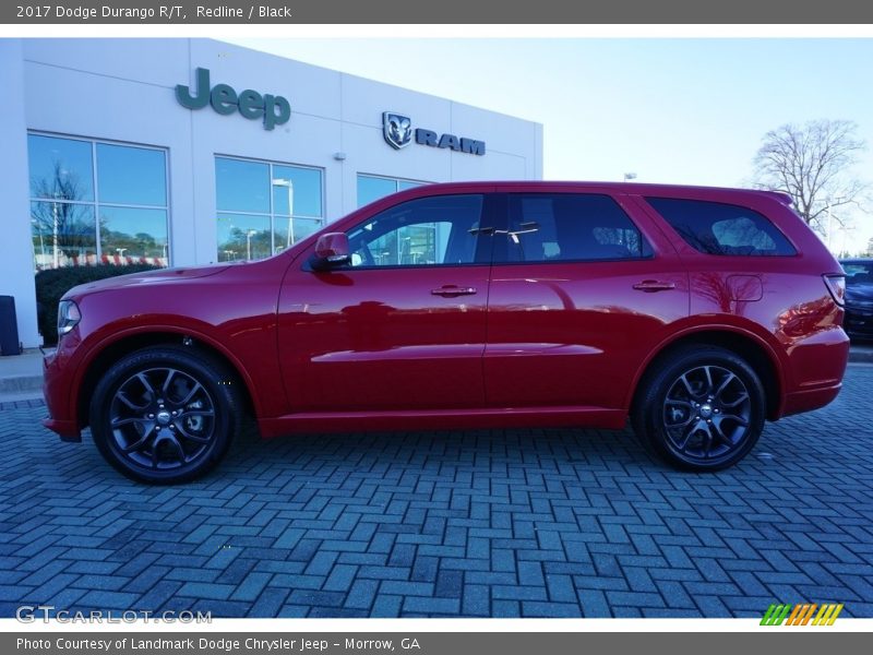 Redline / Black 2017 Dodge Durango R/T