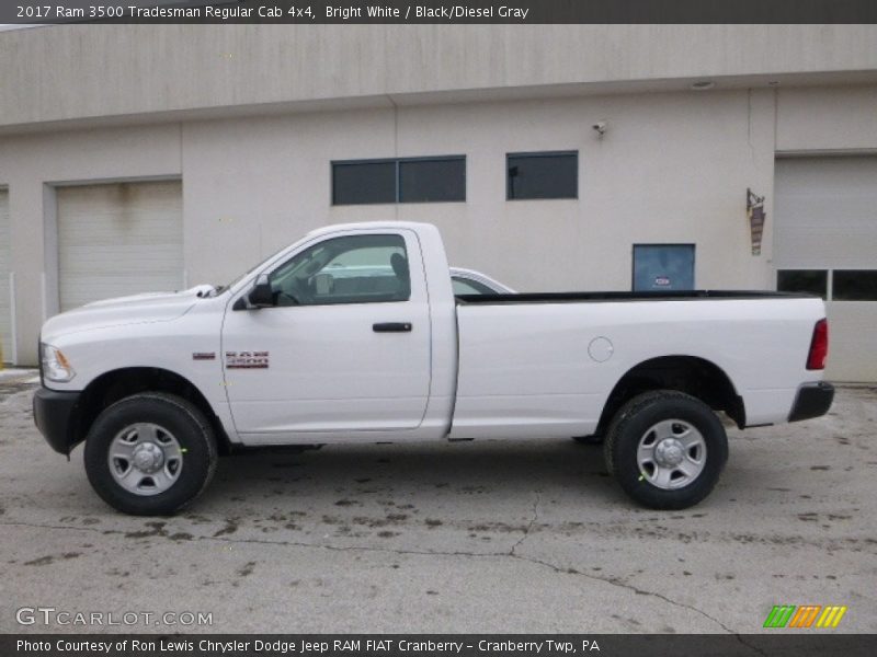  2017 3500 Tradesman Regular Cab 4x4 Bright White