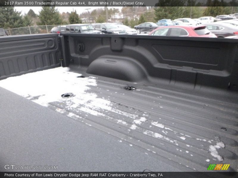 Bright White / Black/Diesel Gray 2017 Ram 3500 Tradesman Regular Cab 4x4