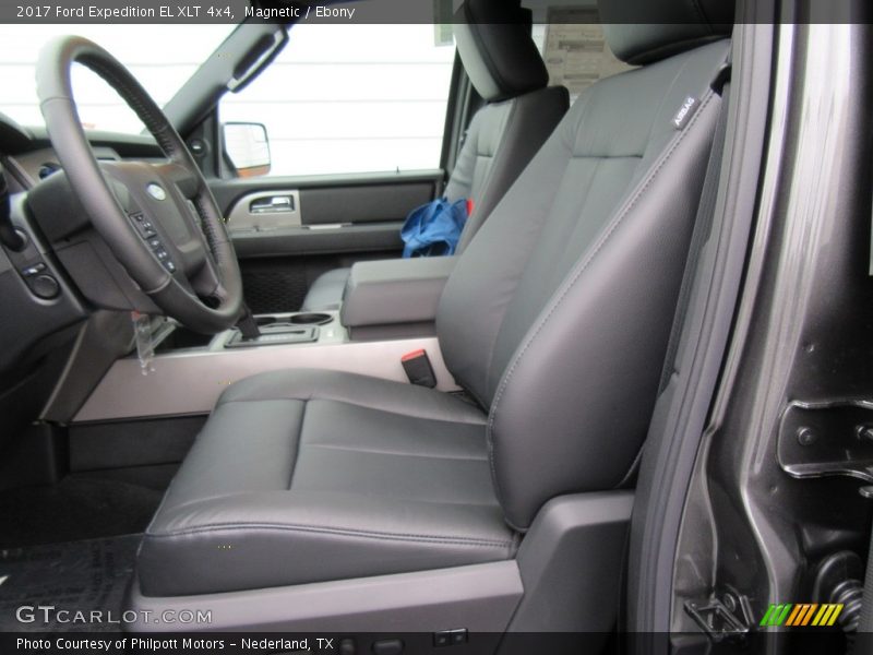 Front Seat of 2017 Expedition EL XLT 4x4