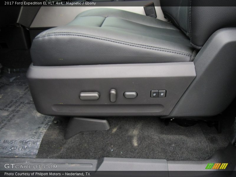 Front Seat of 2017 Expedition EL XLT 4x4