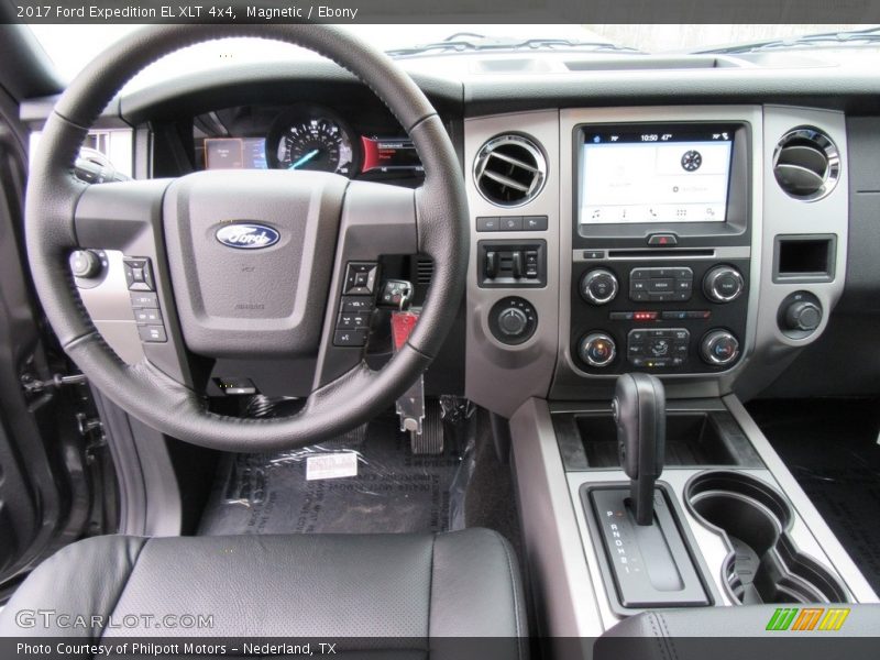 Dashboard of 2017 Expedition EL XLT 4x4