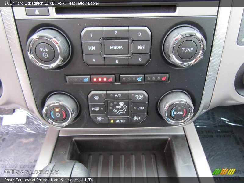 Controls of 2017 Expedition EL XLT 4x4