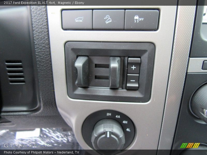Controls of 2017 Expedition EL XLT 4x4