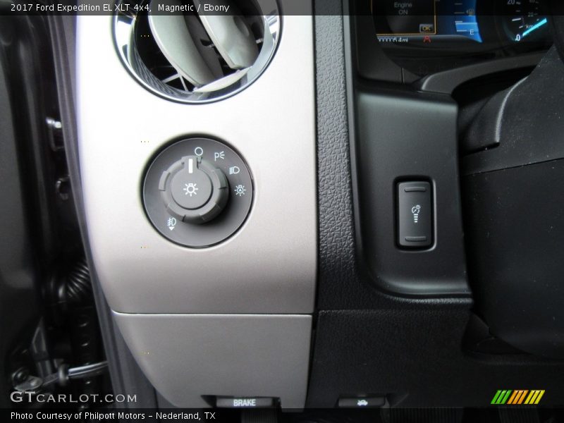 Controls of 2017 Expedition EL XLT 4x4