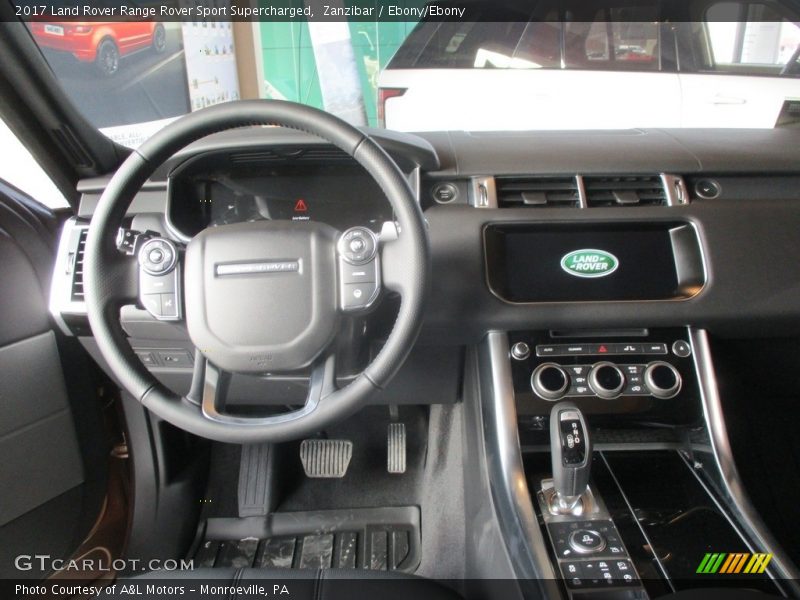 Zanzibar / Ebony/Ebony 2017 Land Rover Range Rover Sport Supercharged