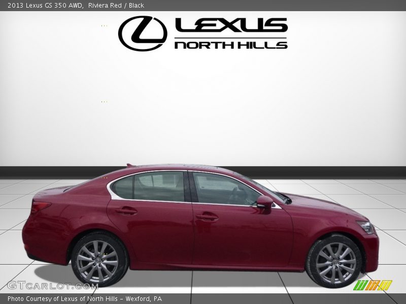 Riviera Red / Black 2013 Lexus GS 350 AWD